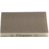 Шлифовальная губка Klingspor SW 501 123 x 98 x 10 P120 тонкая  двухсторонняя Клингспор 271082