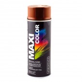 Эмаль аэрозольная Maxi Color коричневая Ral 8011 400 мл
