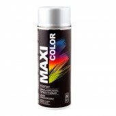 Эмаль аэрозольная Maxi Color термостойкая, серебро 400 мл
