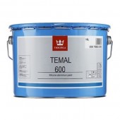 Краска термостойкая TIKKURILA ТЕМАЛ 600 алюминий 10 л