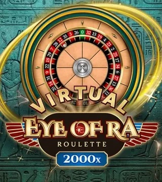 Live-игра Virtual Eye of Ra Roulette 2000x в Слотокинг казино